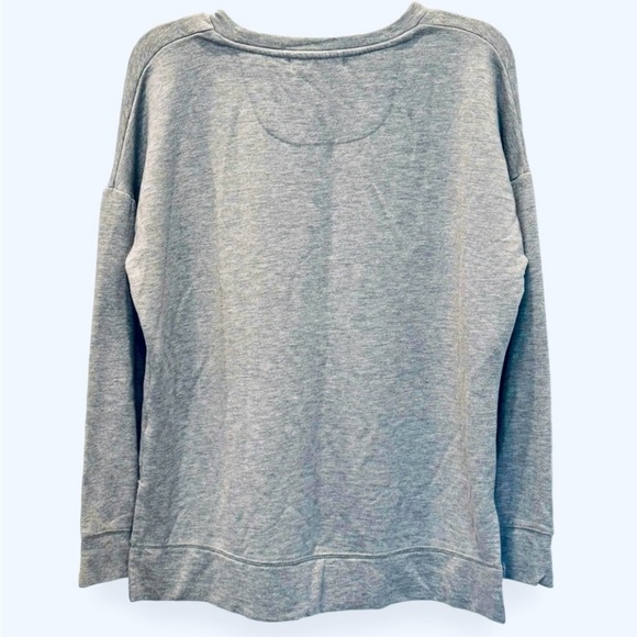 State of Mine Women's Size Medium “Holly Jolly Christmas” Gray Sweatshirt - Picture 3 of 4